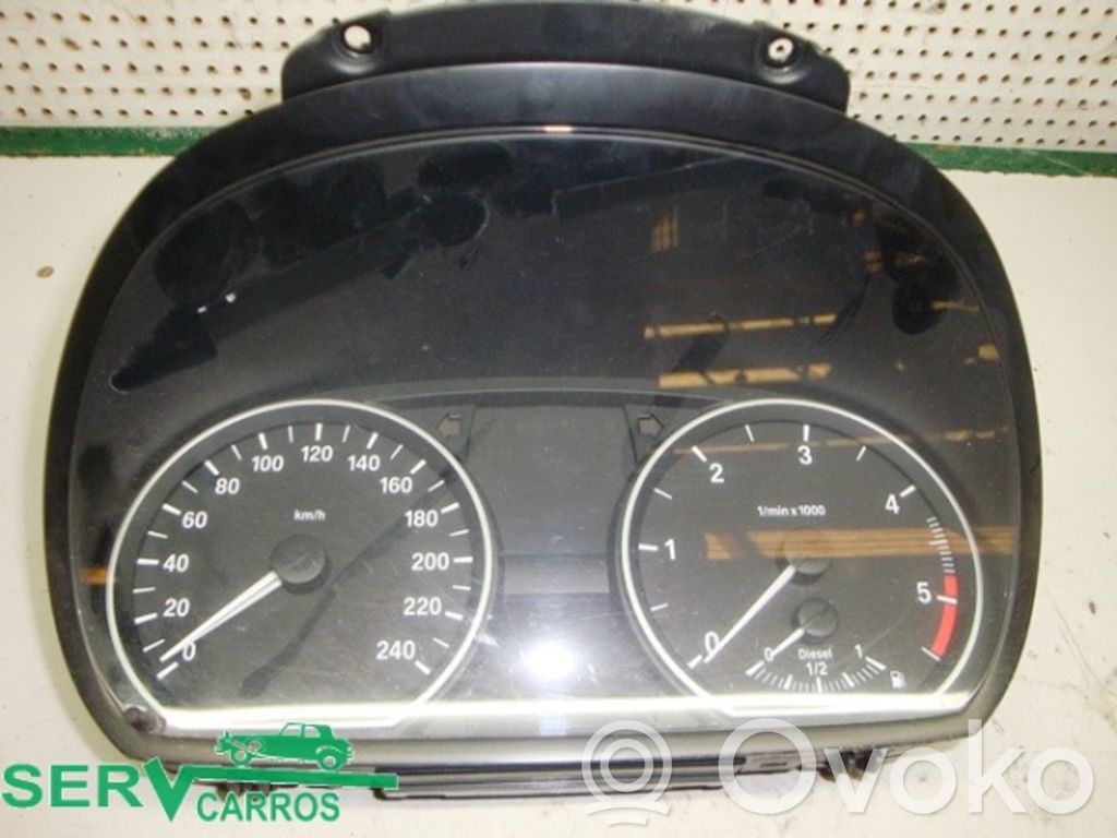 BMW 1 E81 E87 Tachimetro (quadro strumenti) 