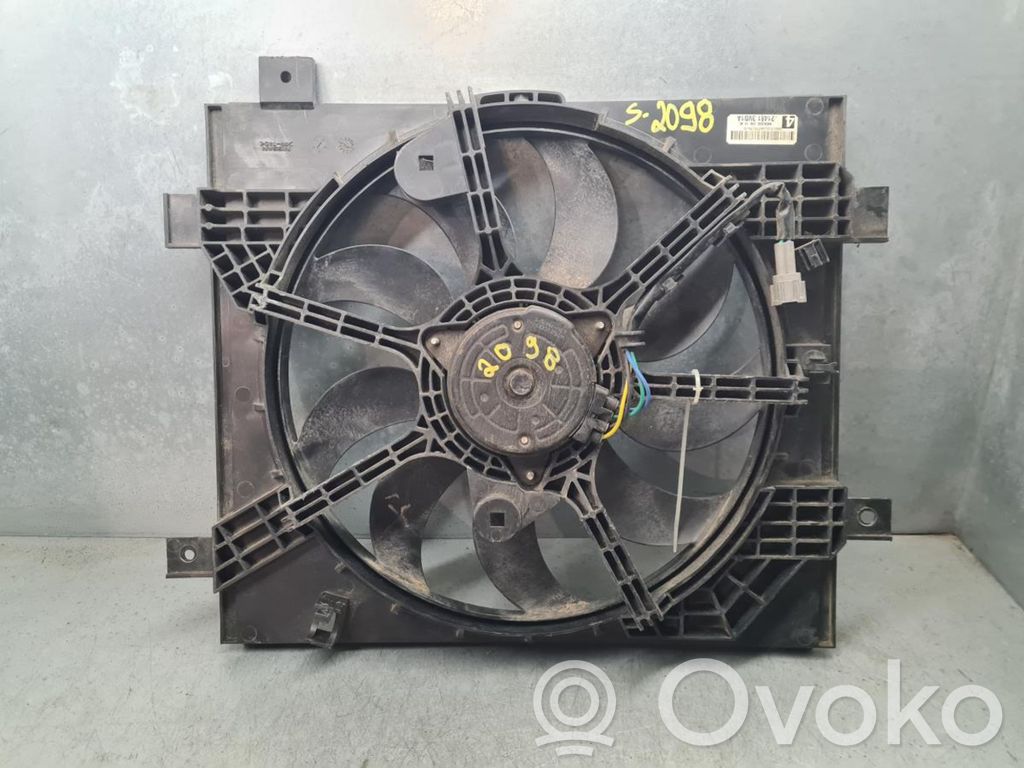 Nissan Note (E11) Elektrisks radiatoru ventilators 