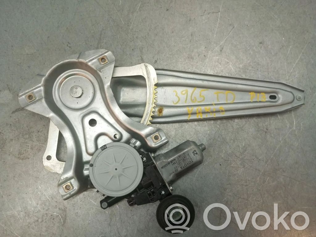 Toyota Yaris Meccanismo di sollevamento del finestrino posteriore senza motorino