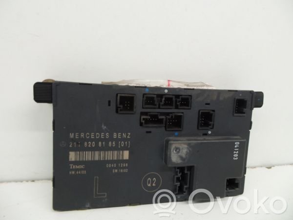 Door control unit/module   2118208185,00401298,TEMIC