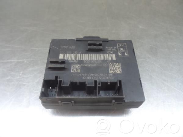 Unité de commande module de porte   5Q0959395