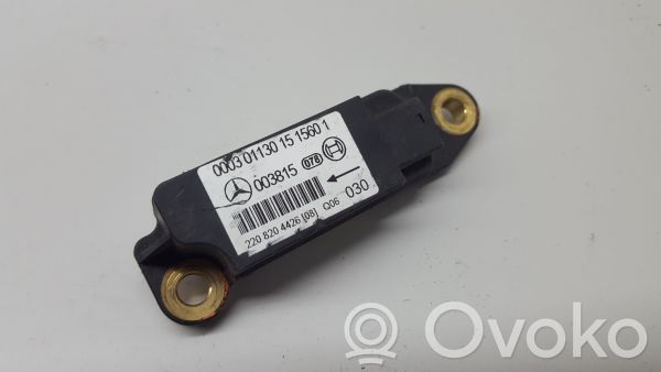 Mercedes-Benz S W220 Sensore d’urto/d'impatto apertura airbag 