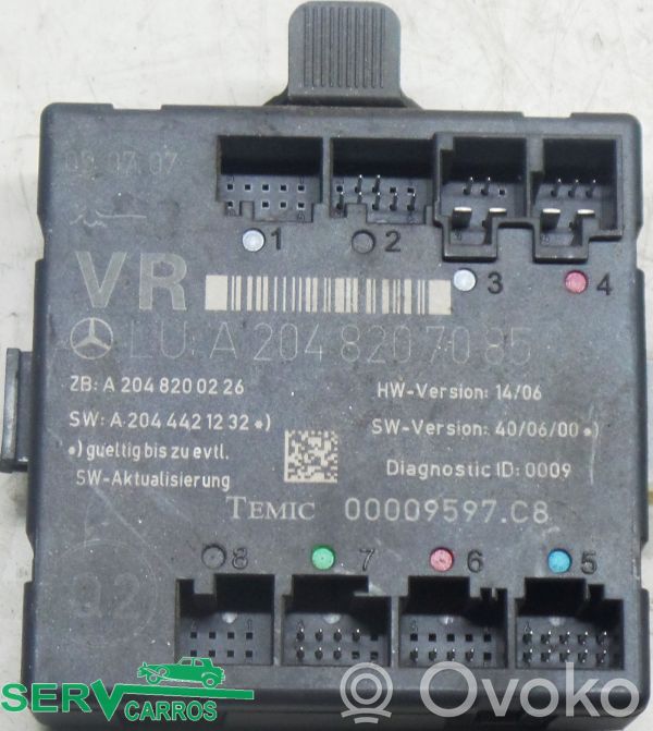 Unidad de control/módulo de la puerta   A2048207085
