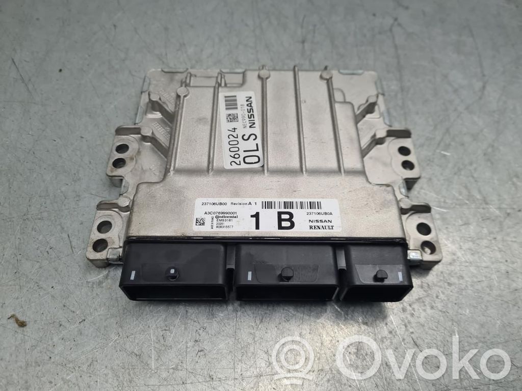 Unitate/modul de control motor   237106UB00,237106UB0A,808315577,A3C0769990001,EMS3161
