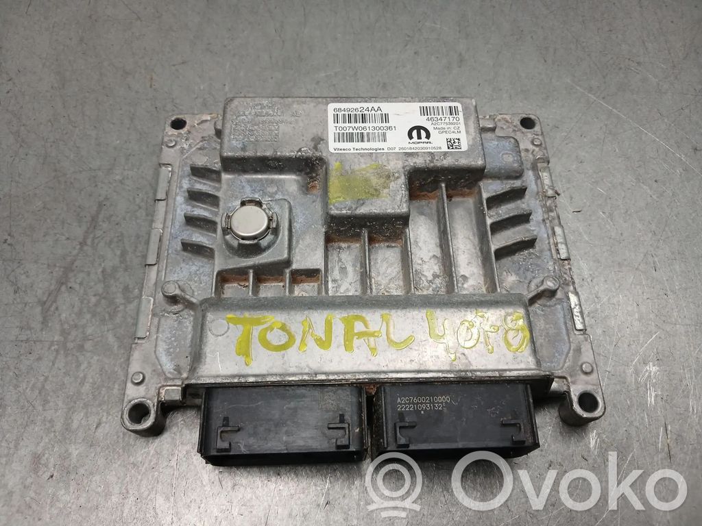 Alfa Romeo Tonale Sterownik / Moduł ECU 