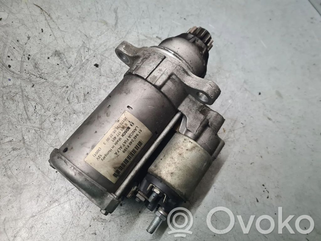Starter motor   51940240F109,0001177401,20170321