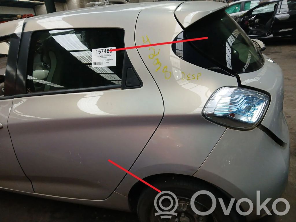 Rear quarter panel