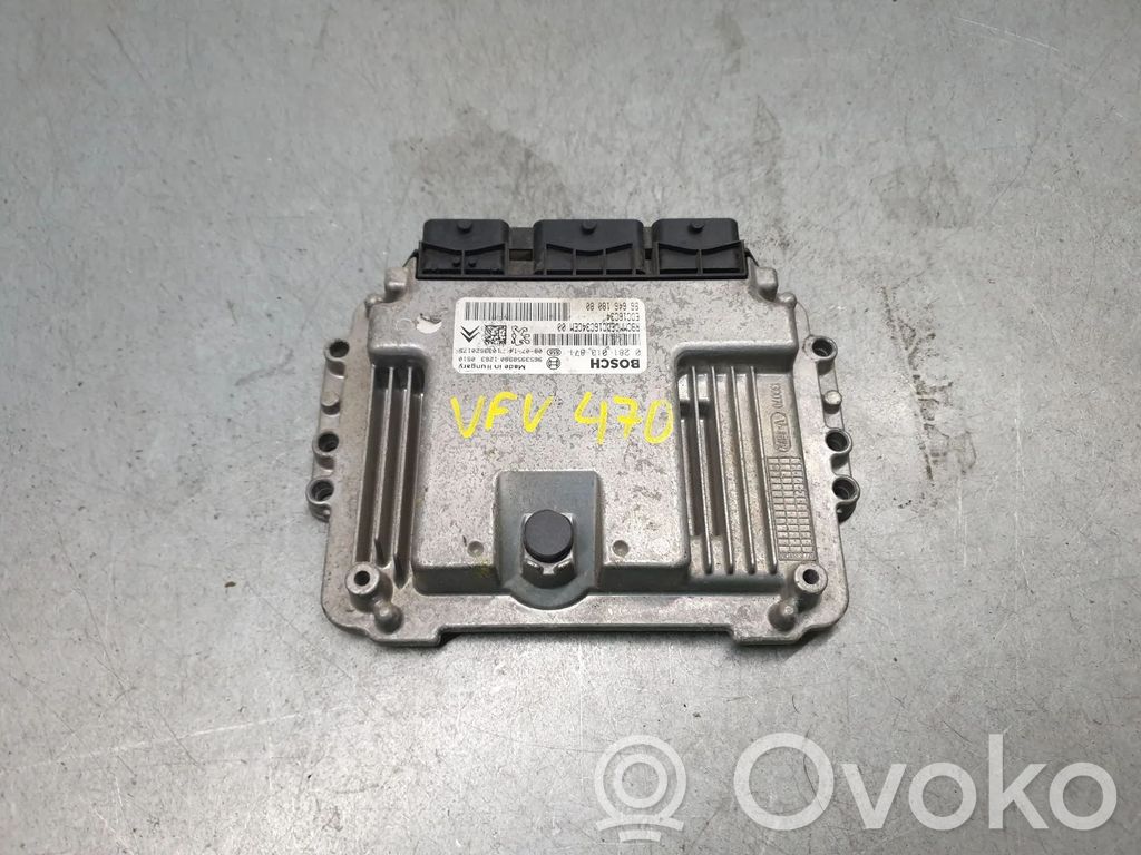 Unidad de control/módulo del motor   9664618080,0281013871,9653958980,EDC16C34