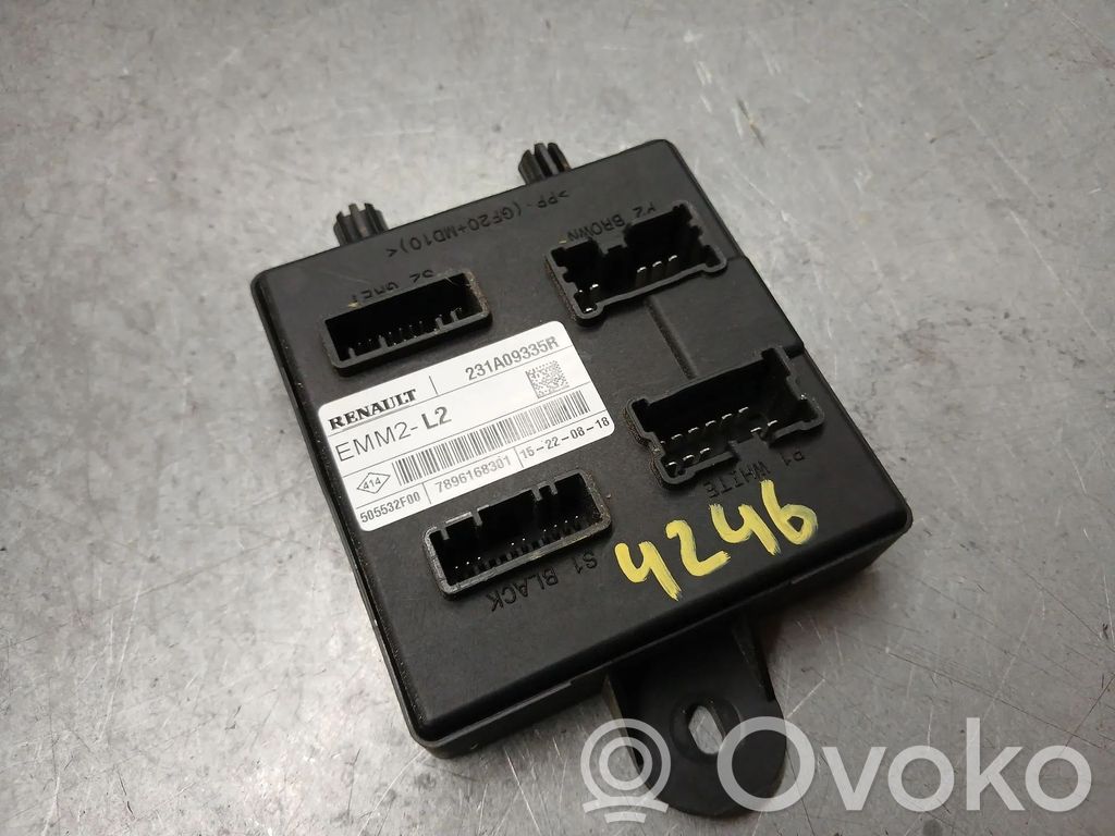 Komforto modulis   231A09335R,505532F00,786168301