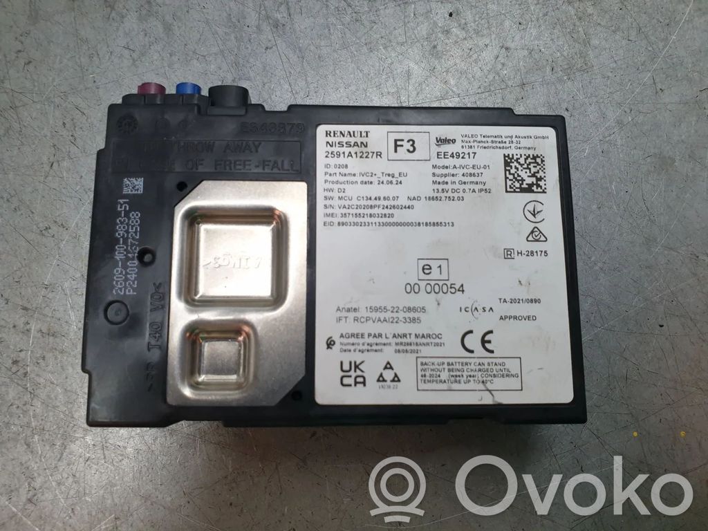 Autres unités de commande / modules   2591A1227R,EE49217
