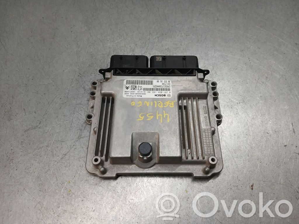 Engine control unit/module   9825318180,0281034189,9806460480,EDC17C60