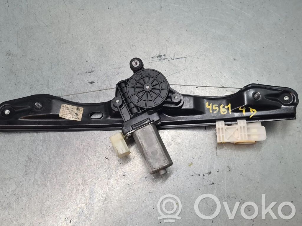 BMW 3 F30 F35 F31 Meccanismo di sollevamento del finestrino posteriore senza motorino