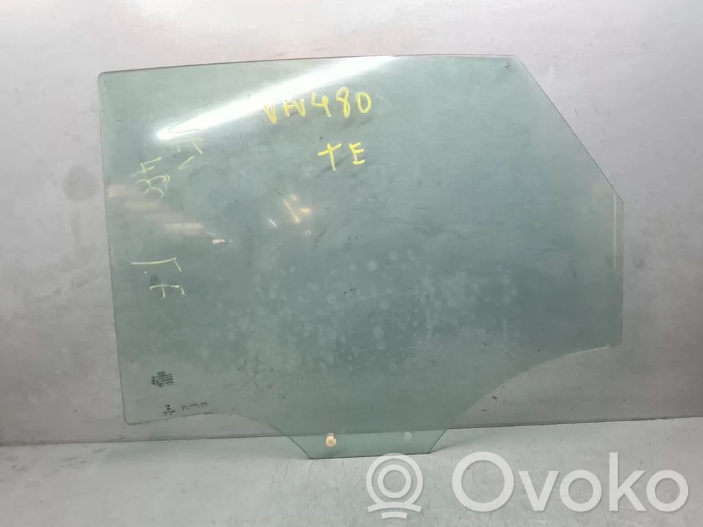 Audi Q3 8U Vetro del finestrino della portiera posteriore 