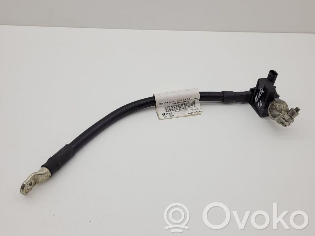 Audi A6 S6 C6 4F Negative earth cable (battery) 