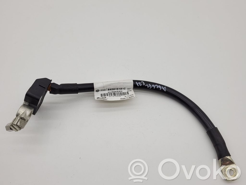 Audi A6 S6 C6 4F Negative earth cable (battery) 