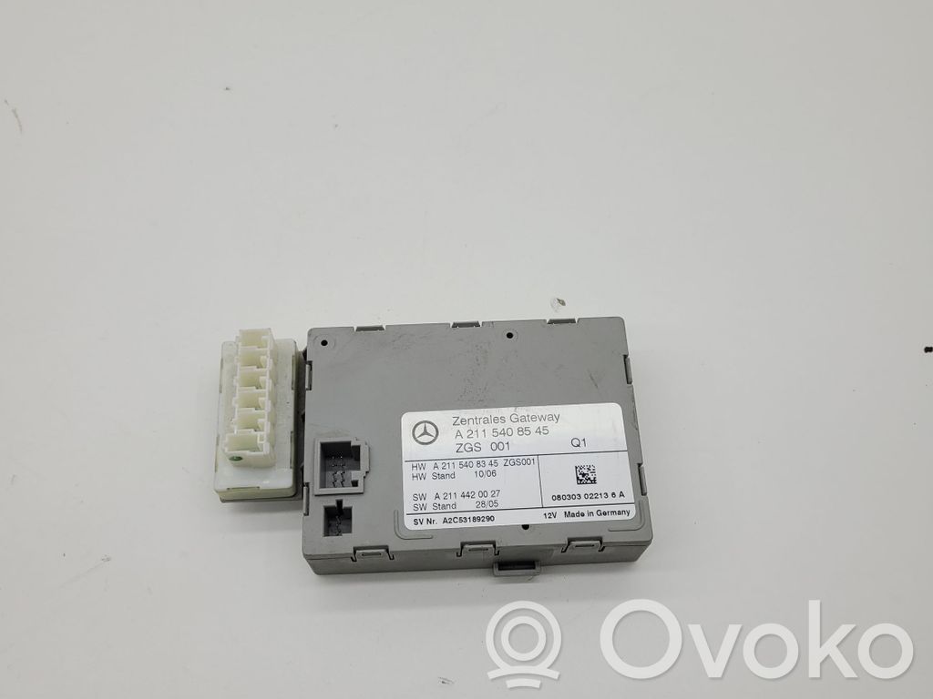 Mercedes-Benz E W211 Gateway control module 