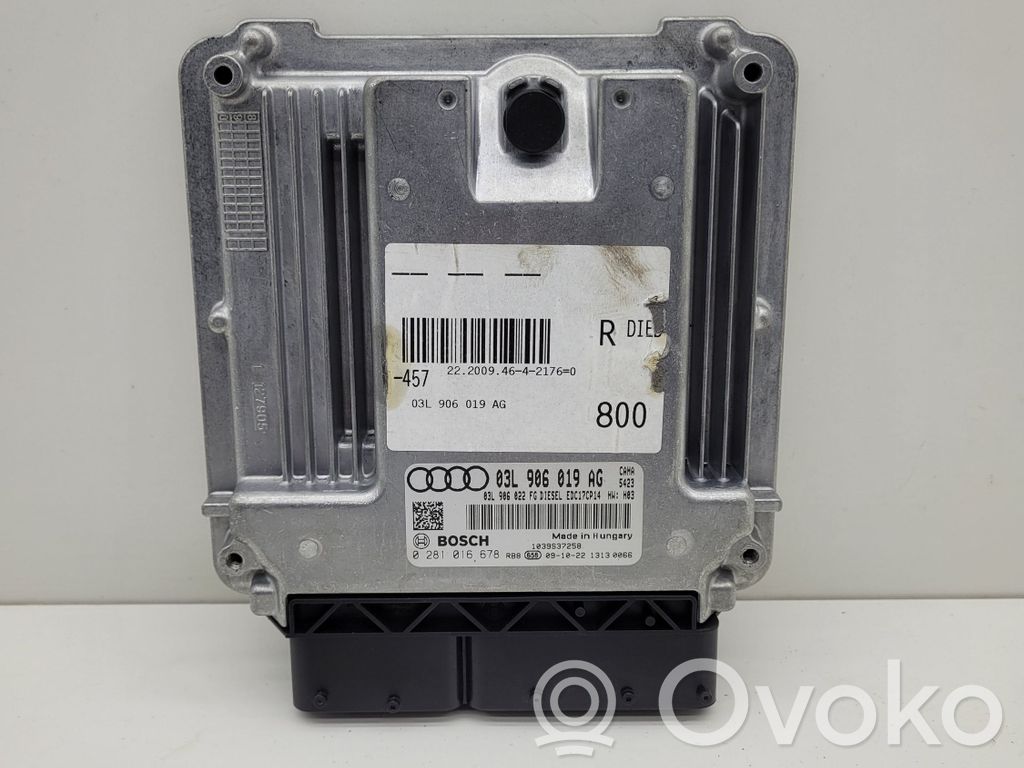 Audi A6 S6 C6 4F Engine control unit/module 