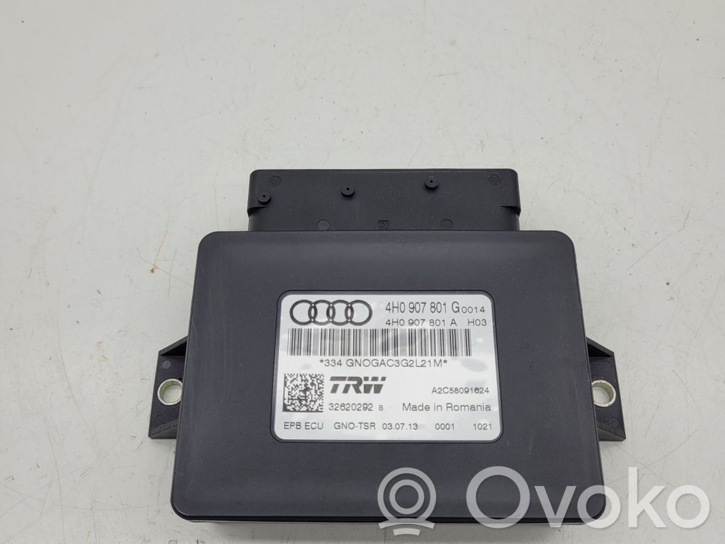 Audi A6 S6 C7 4G Hand brake control module 