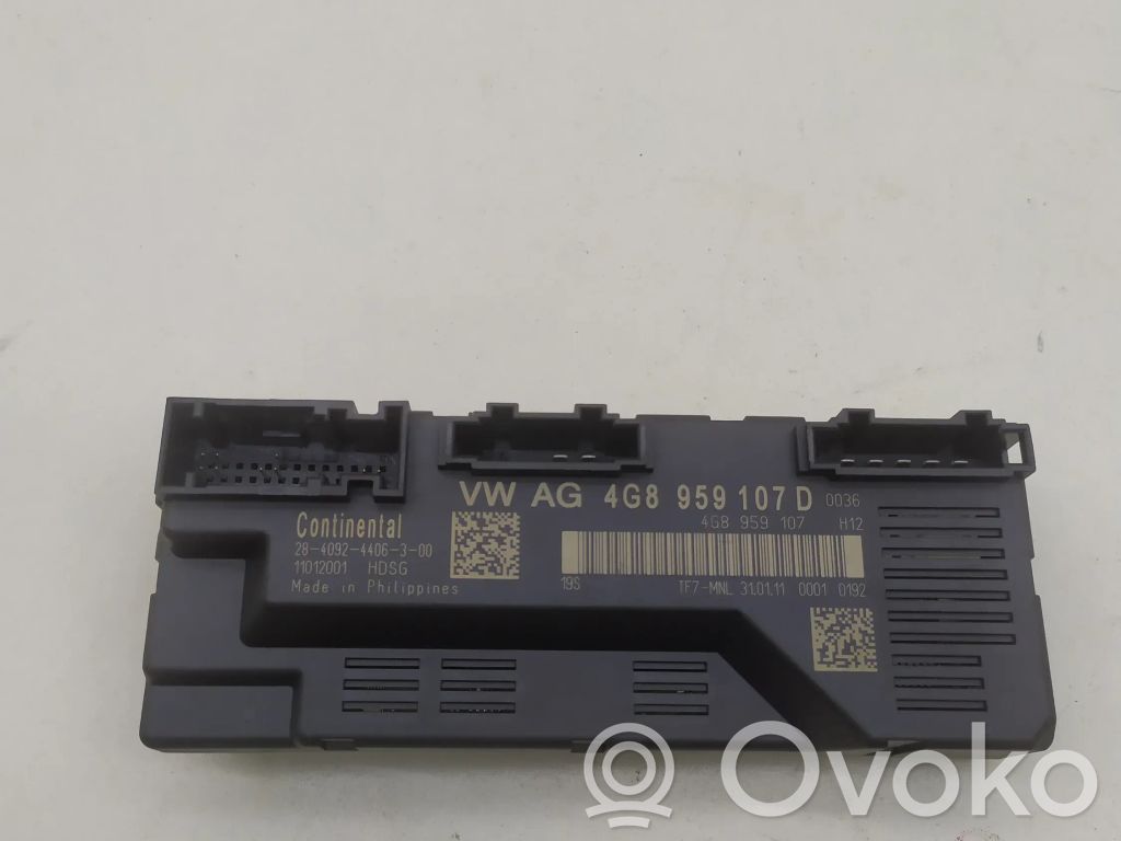 Audi A7 S7 4G Tailgate/trunk control unit/module 