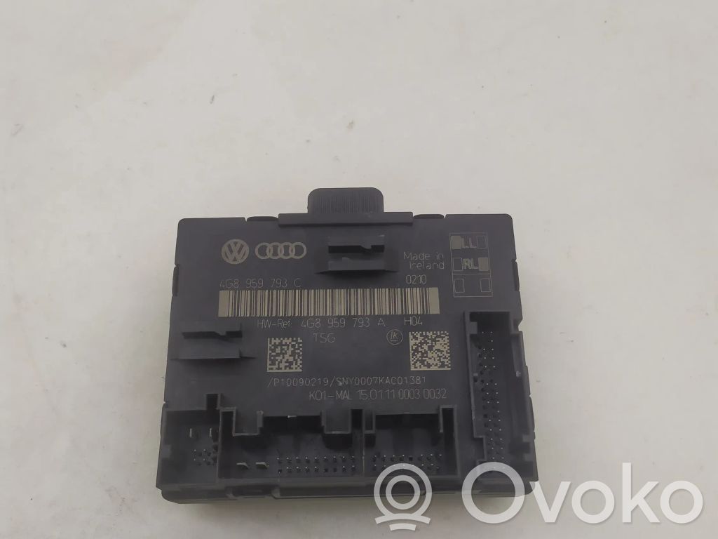 Audi A7 S7 4G Oven ohjainlaite/moduuli 