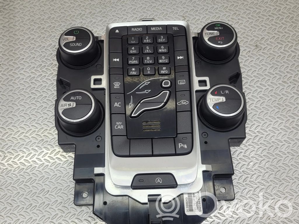 Volvo V40 Cross country Climate control unit 