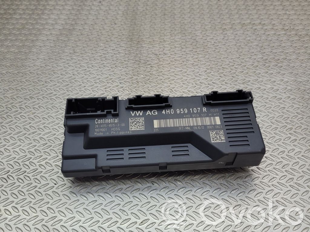 Audi A8 S8 D4 4H Tailgate/trunk control unit/module 
