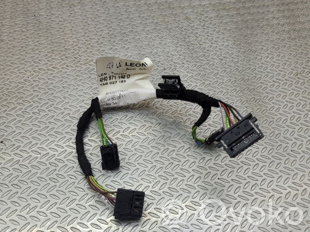 Audi A8 S8 D4 4H Otros cableados 