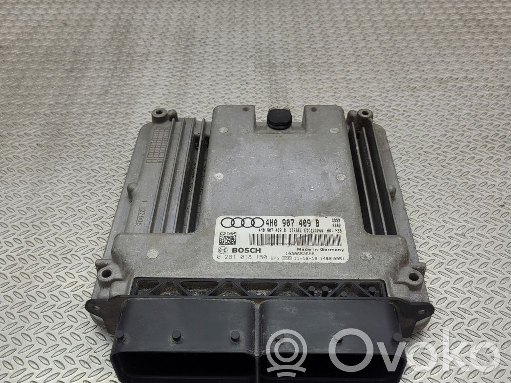 Audi A8 S8 D4 4H Engine control unit/module 