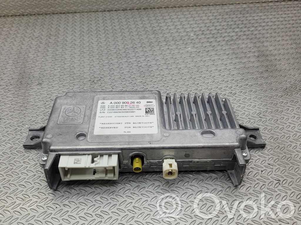 Mercedes-Benz CLA C118 X118 Bluetooth control unit module 
