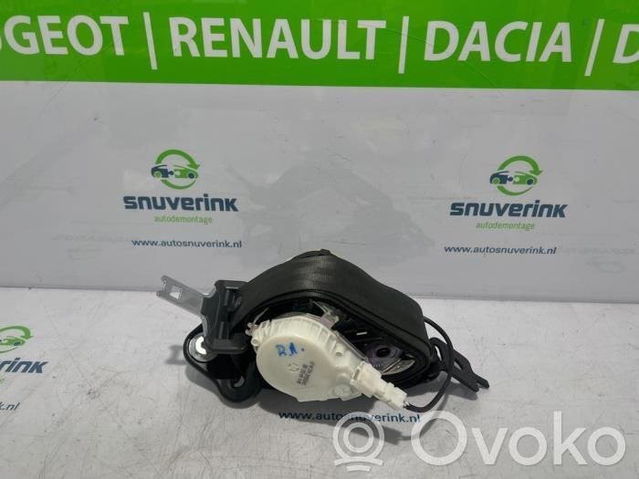 Renault Clio III Pas bezpieczeństwa fotela tylnego 