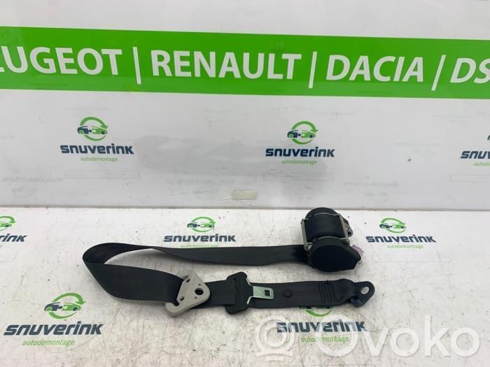 Peugeot 207 Pas bezpieczeństwa fotela tylnego 