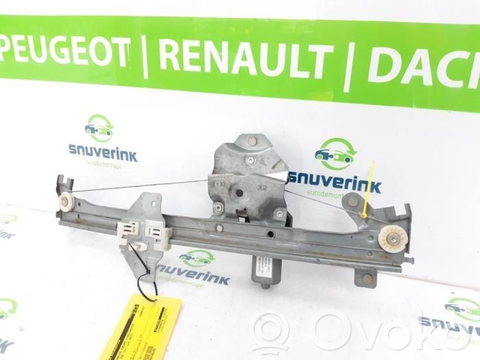 Renault Zoe Meccanismo di sollevamento del finestrino posteriore senza motorino