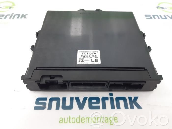 Peugeot 108 Start/Stop control module 