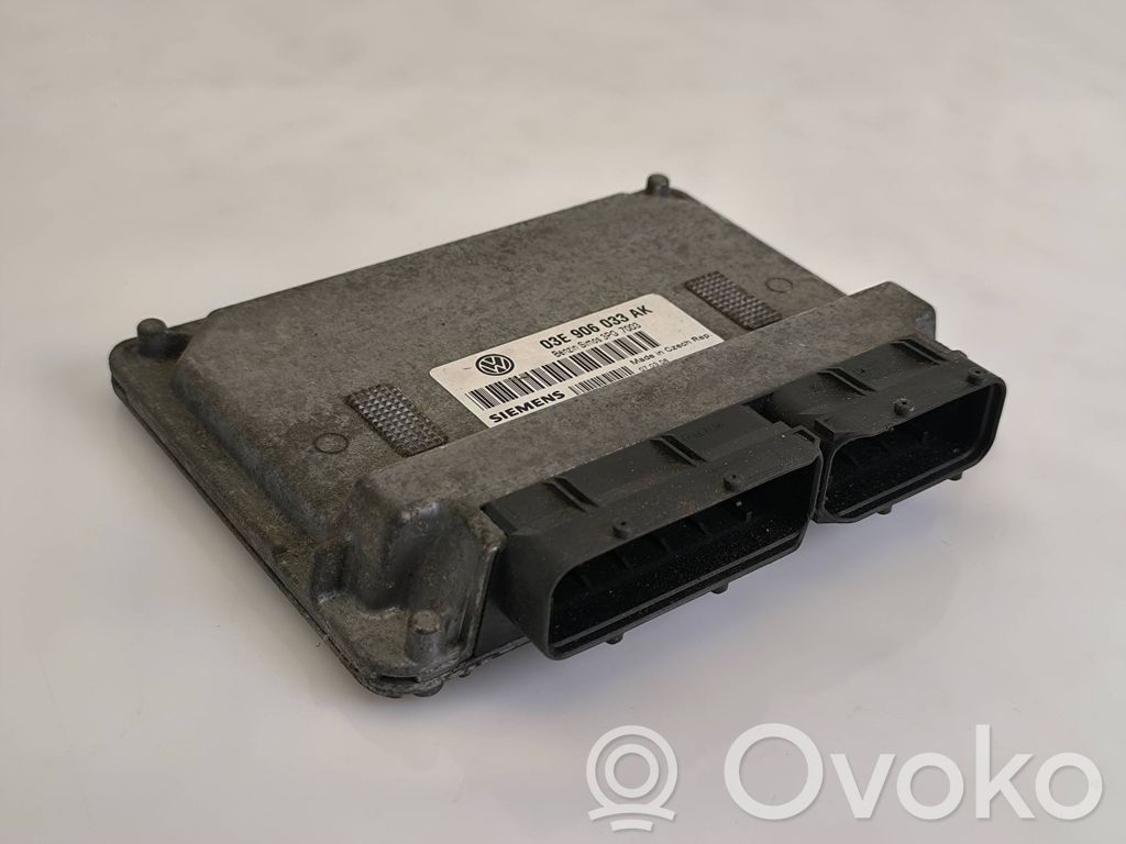 Engine control unit/module   03E906033AK,3PG7003,5WP4423603