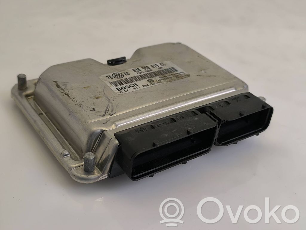 Engine control unit/module   038906019KC,1039S02040,0281011204