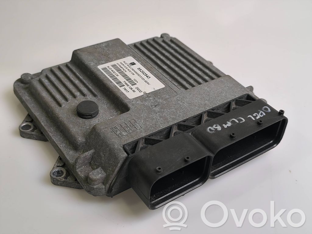 Opel Meriva B Engine control unit/module 