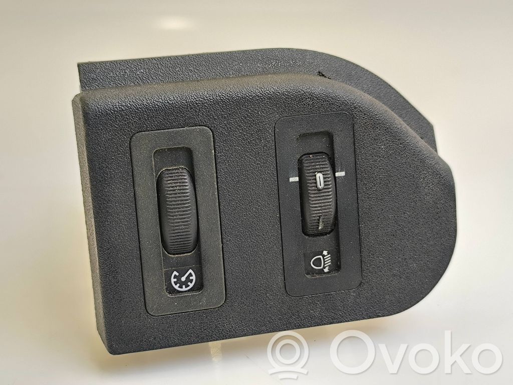 BMW 3 E46 Interruptor de control de altura del faro delantero 