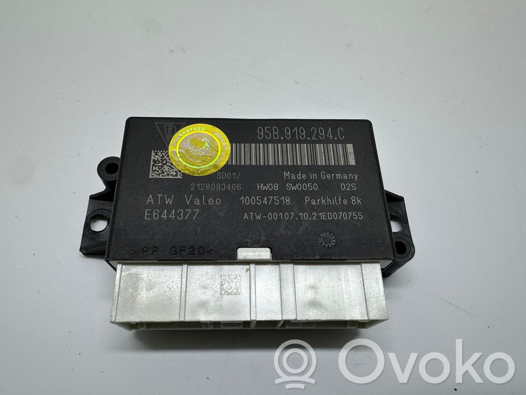 Porsche Macan (95B) Parking PDC control unit/module 