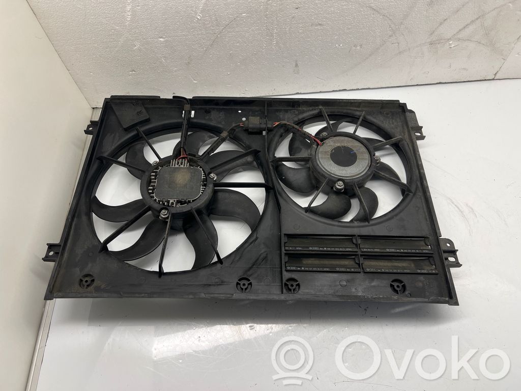 Skoda Octavia Mk2 (1Z) Elektrisks radiatoru ventilators 