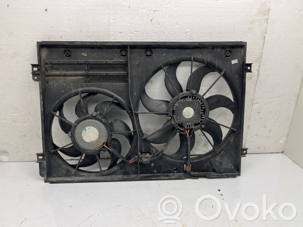 Volkswagen PASSAT B7 Elektrisks radiatoru ventilators 