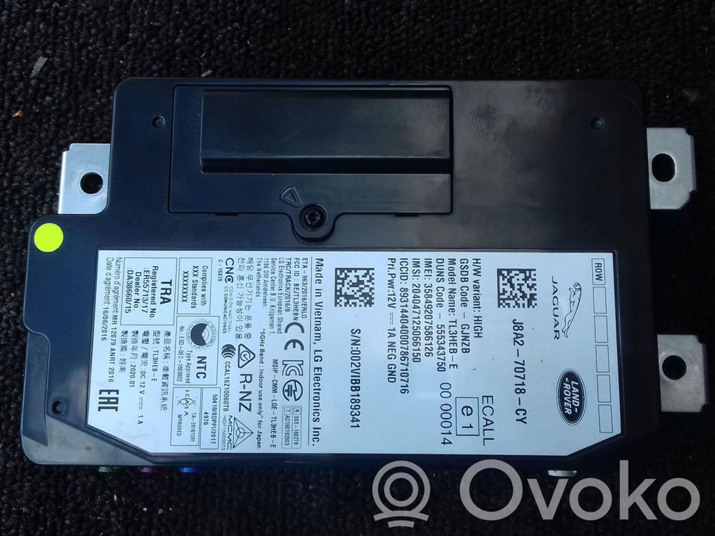 Land Rover Range Rover Sport L494 Citu veidu vadības bloki / moduļi 