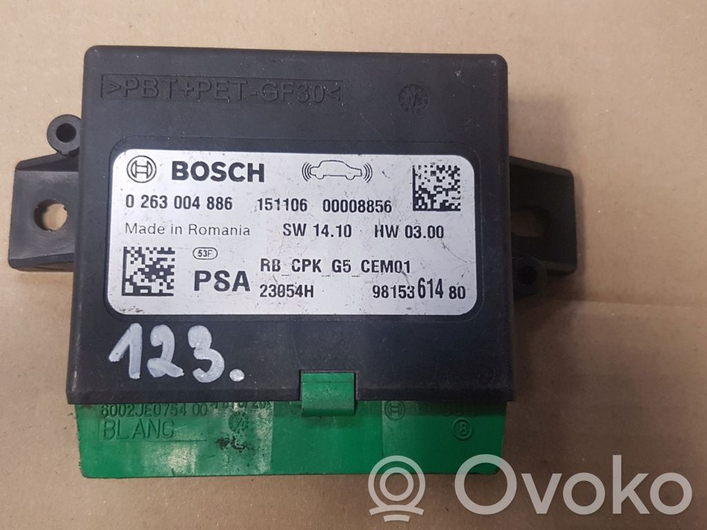 Citroen C3 Parking PDC control unit/module 