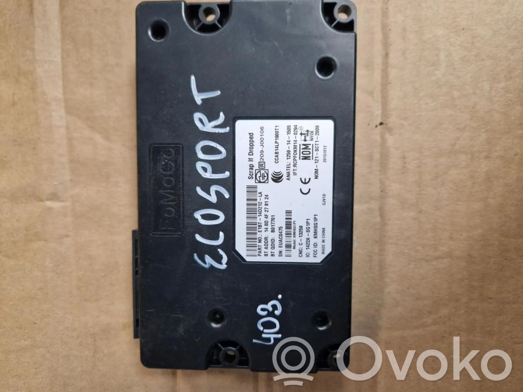 Ford Ecosport Bluetooth control unit module 