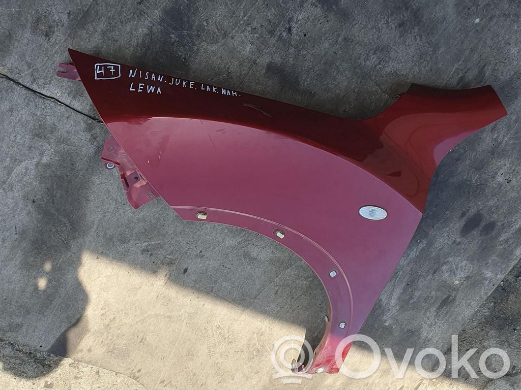 Nissan Juke I F15 Front wheel arch liner splash guards 