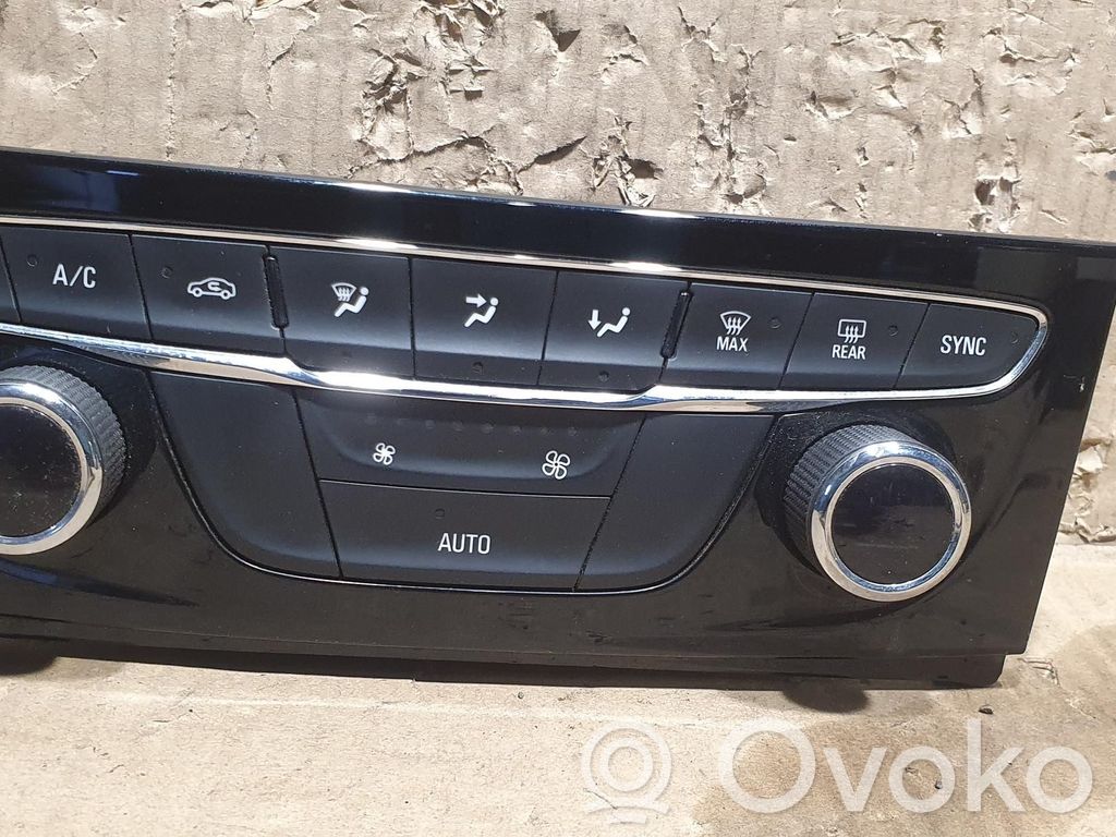 Opel Astra K Climate control unit 