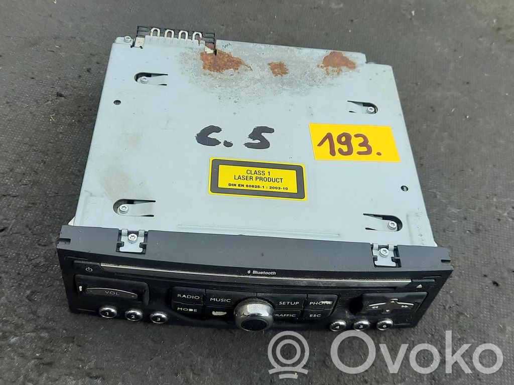 Citroen C5 Radio/CD/DVD/GPS head unit 
