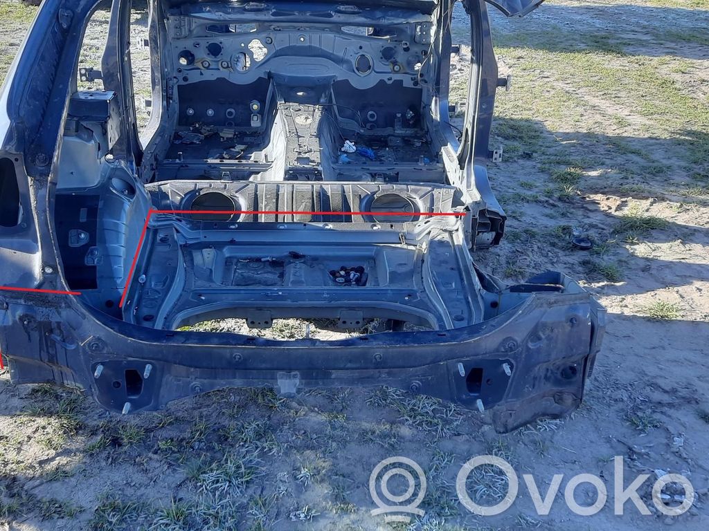 BMW X1 E84 Hinteres Karosserieteil 