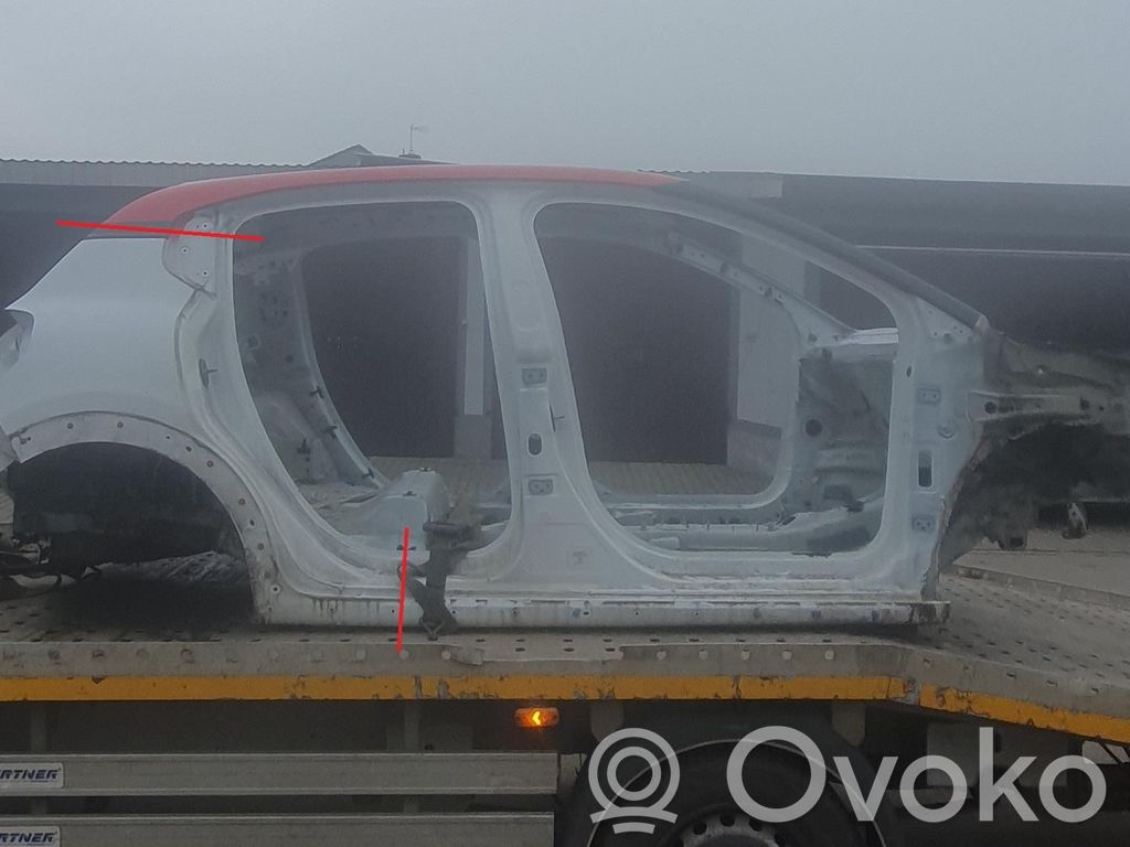 Citroen C3 Hinteres Viertel Karosserie 