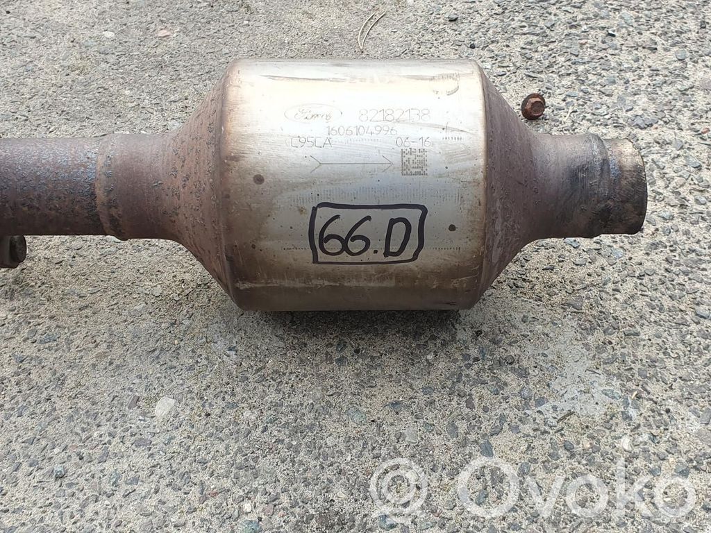 Ford C-MAX II Catalyst/FAP/DPF particulate filter 