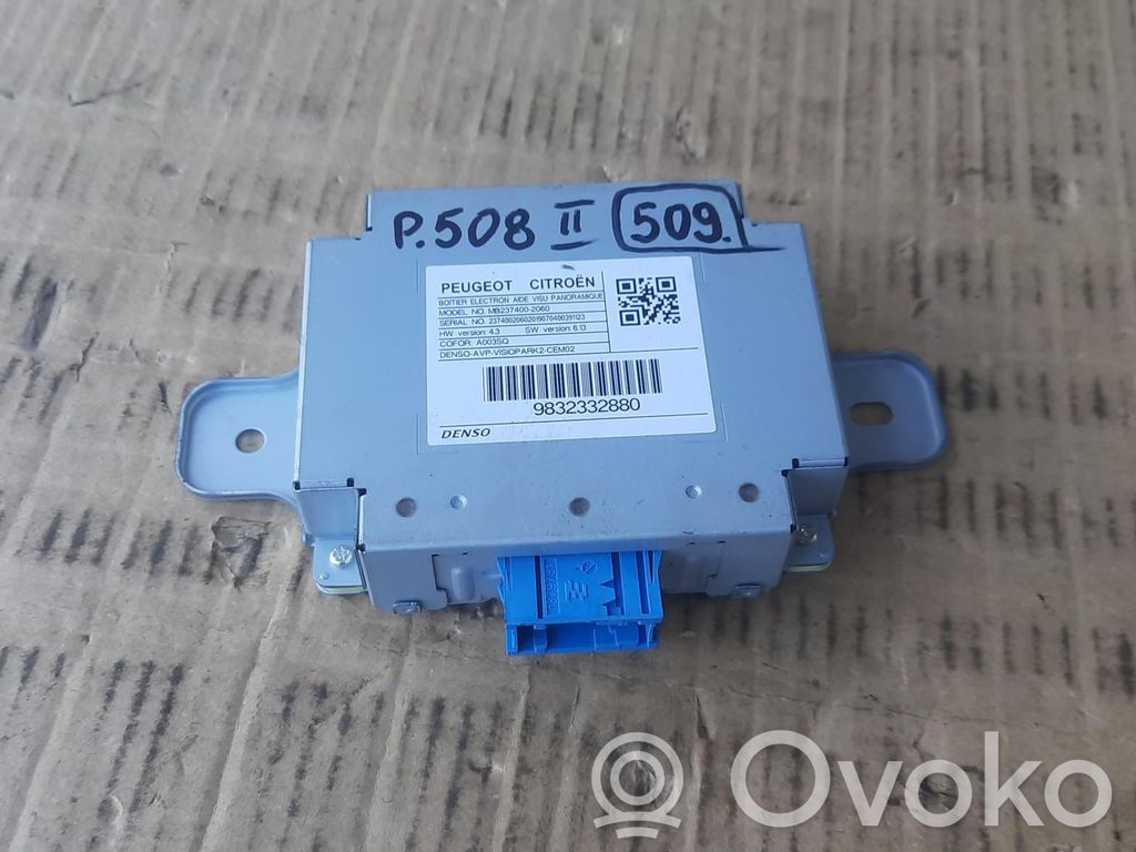 Peugeot 508 II Camera control unit module 